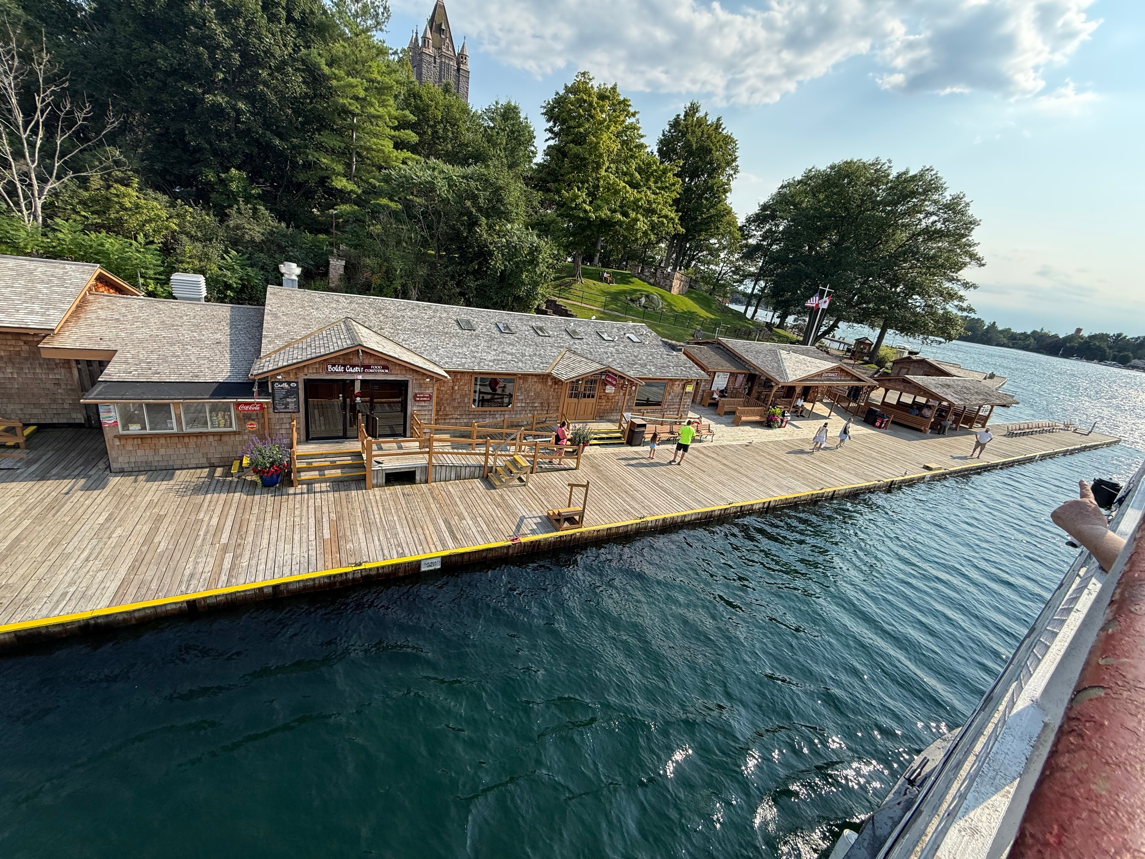 Boldt Castle Dock & Shops