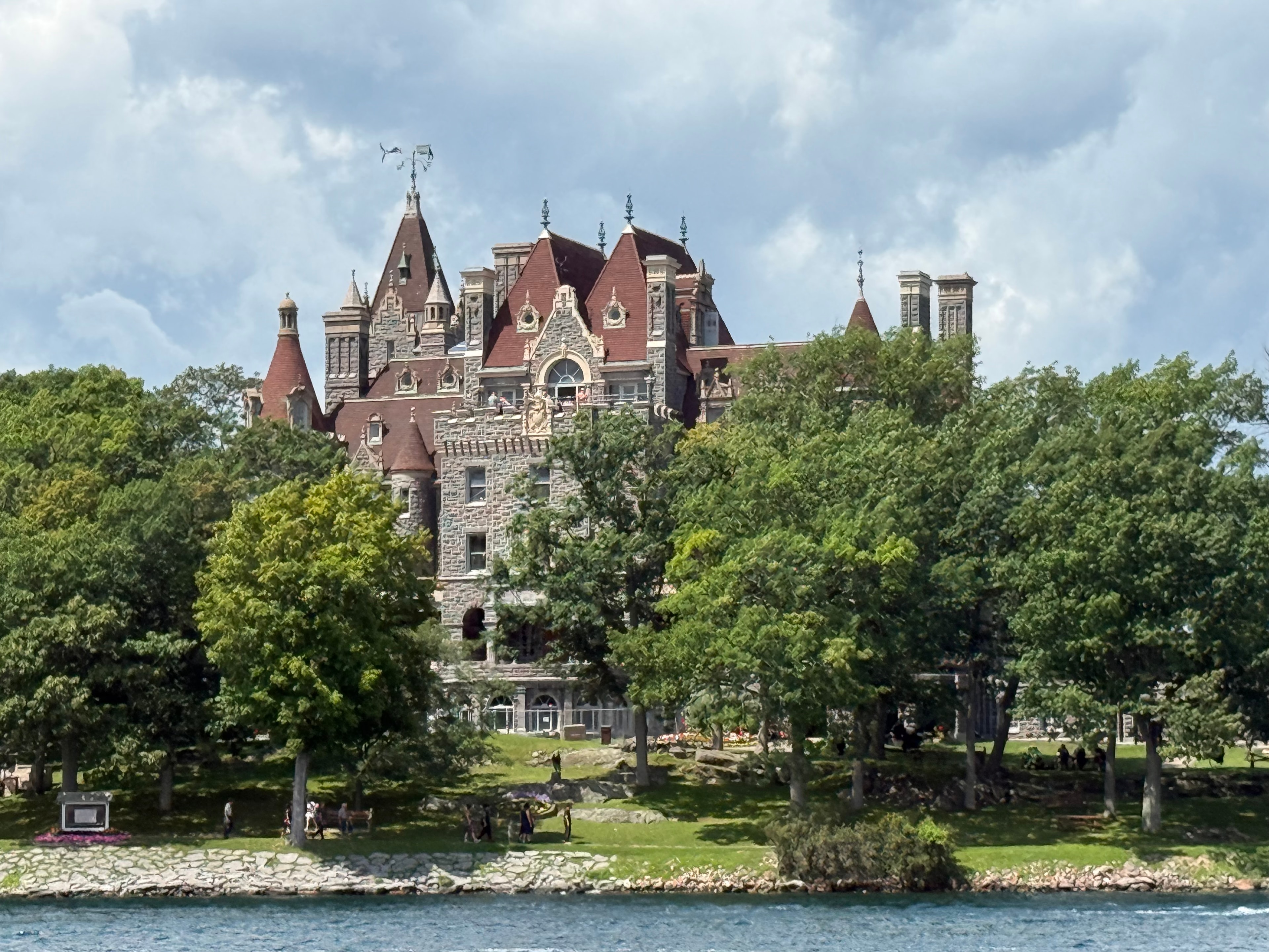 Boldt Castle from the Water