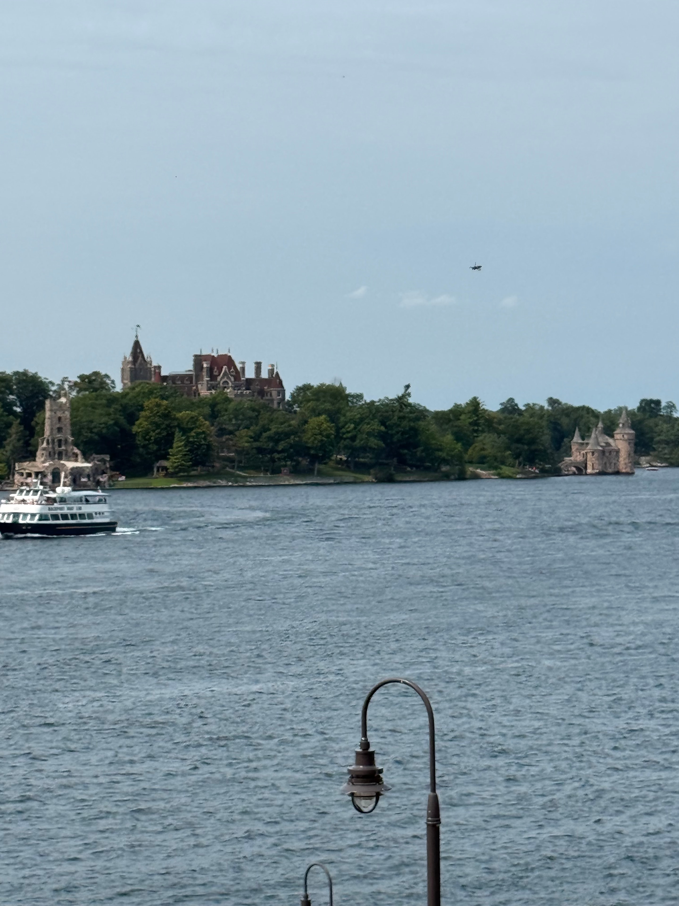 Boldt Castle Across the River