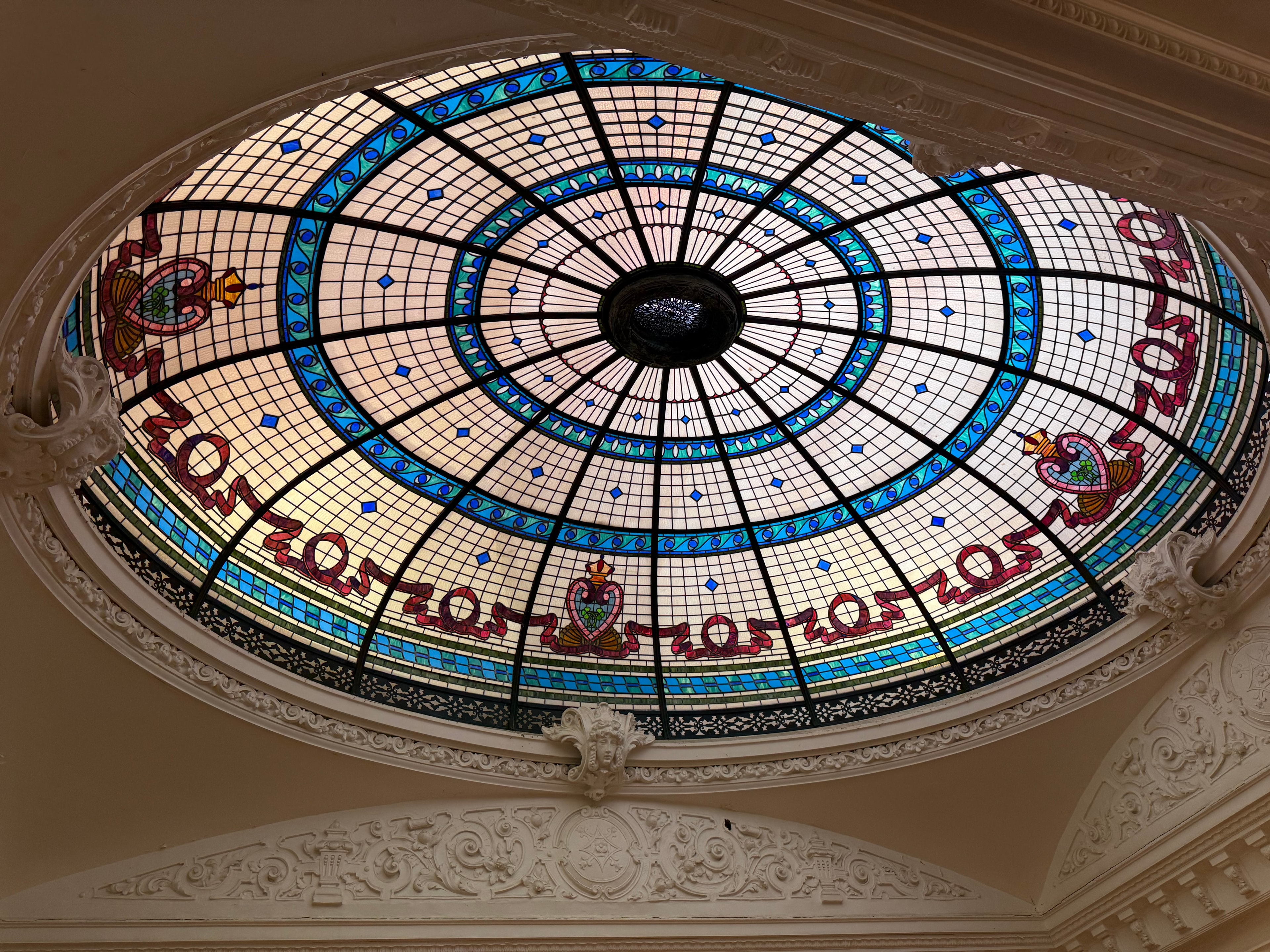 Boldt Castle Stained Glass Dome