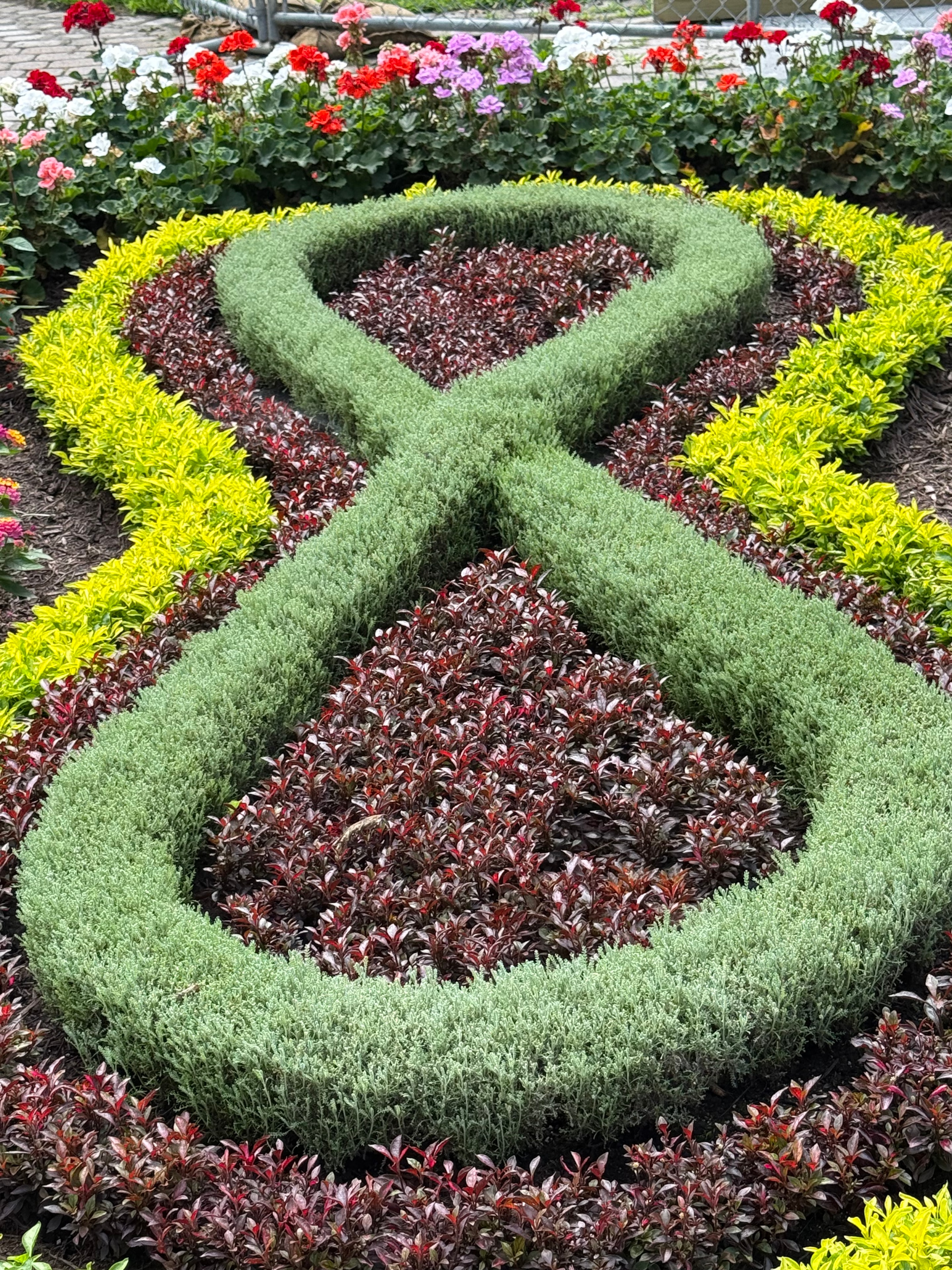 Boldt Castle Topiary Garden