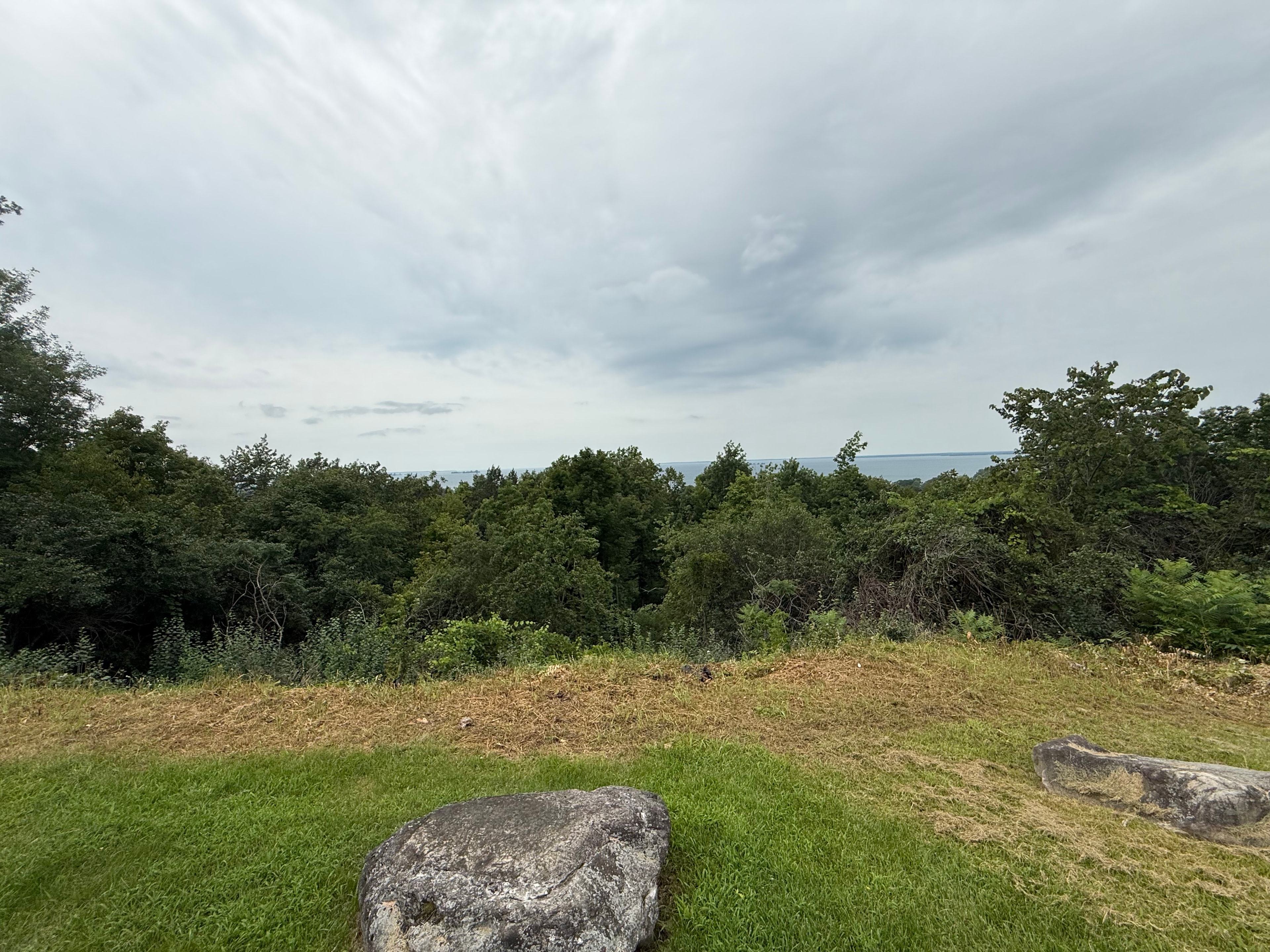 Hilltop View of Lake Ontario