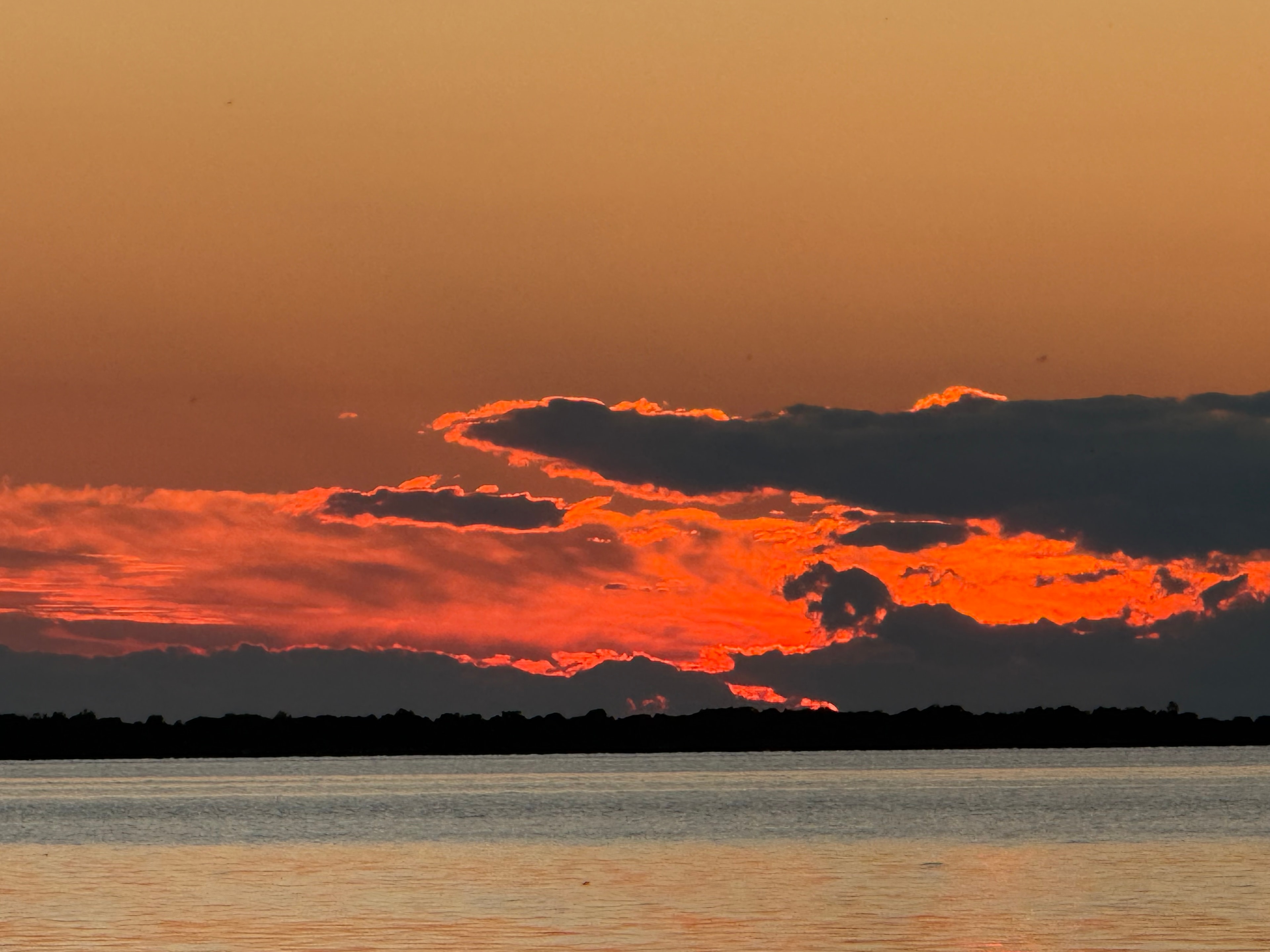 Blazing Sky at Dusk
