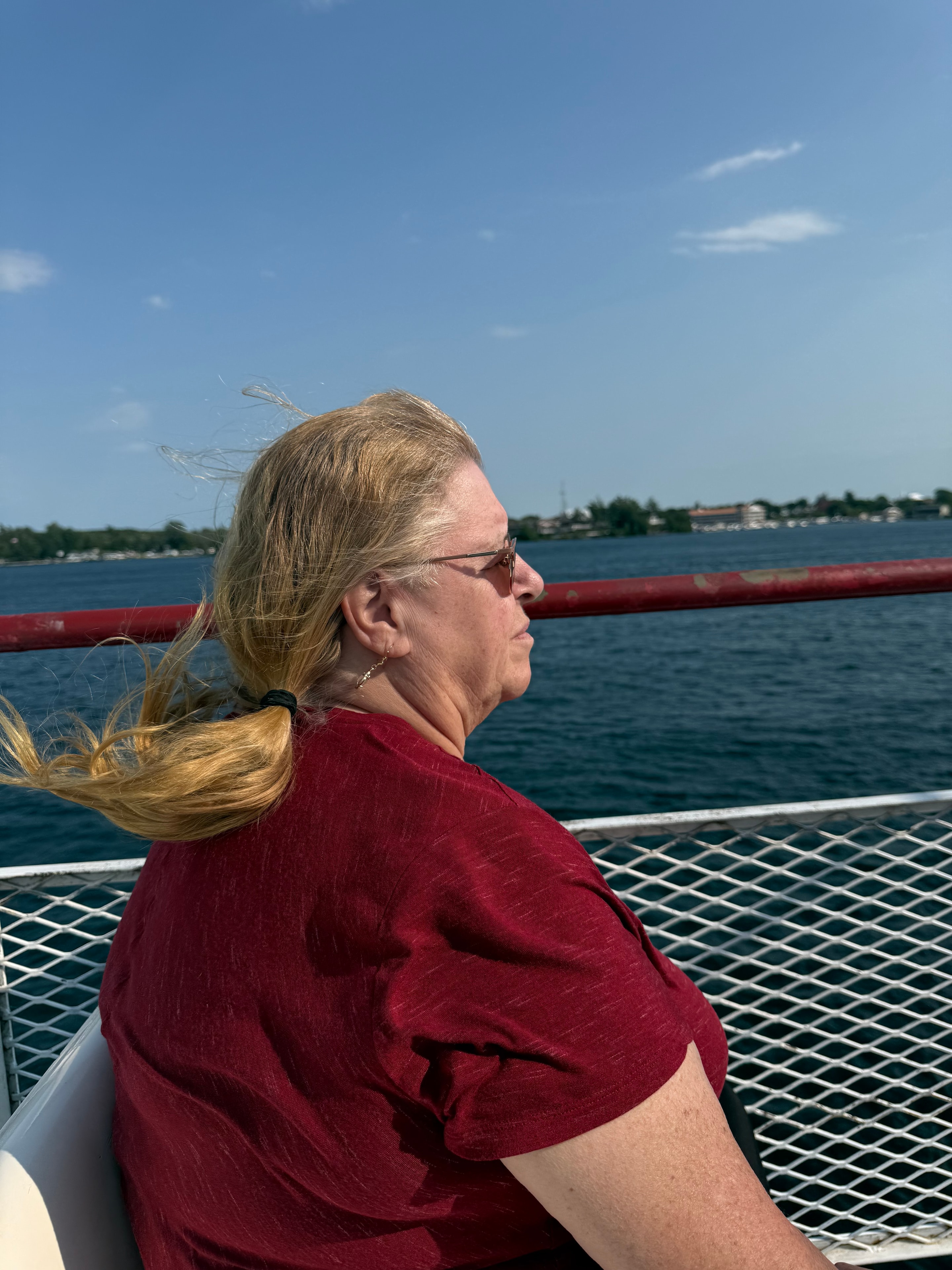 Enjoying the River Cruise