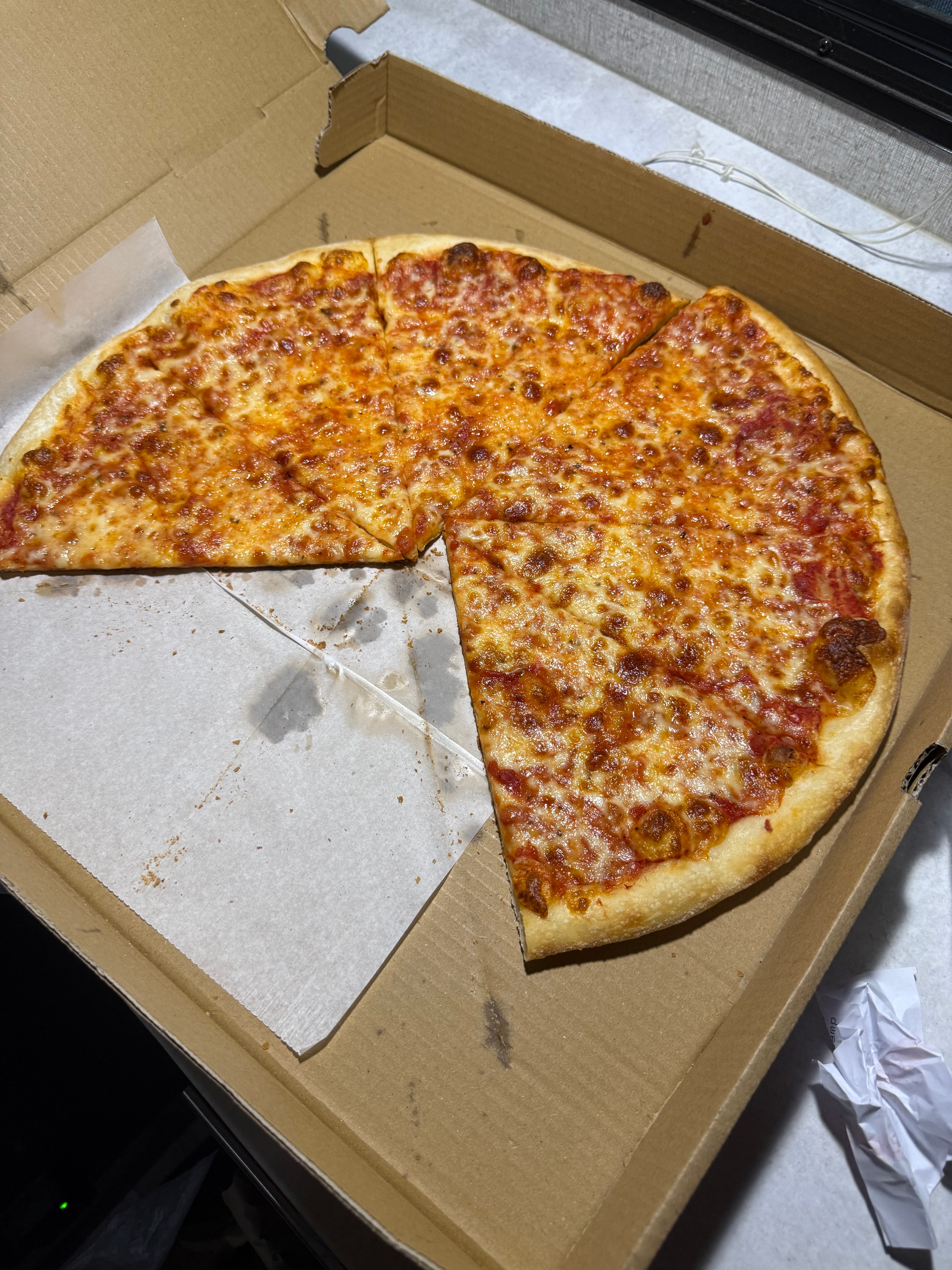 Pizza night at the campground