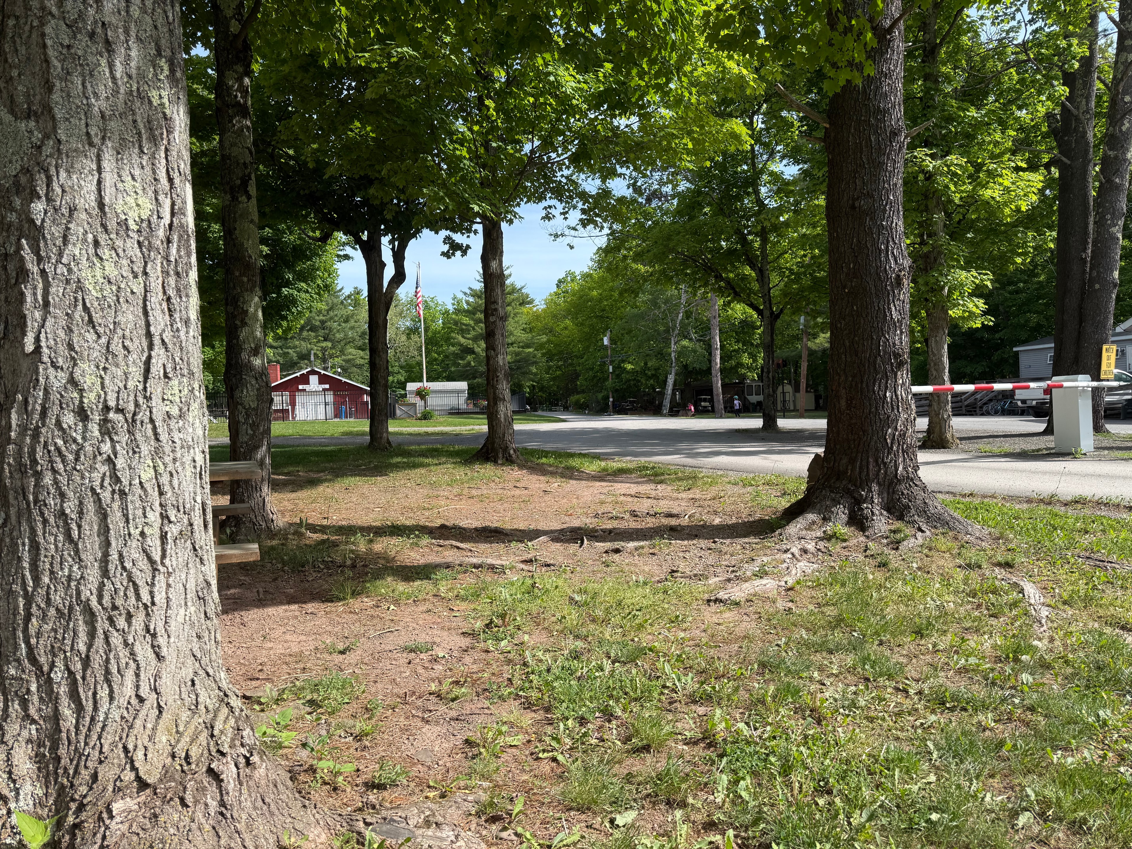 Campground entrance