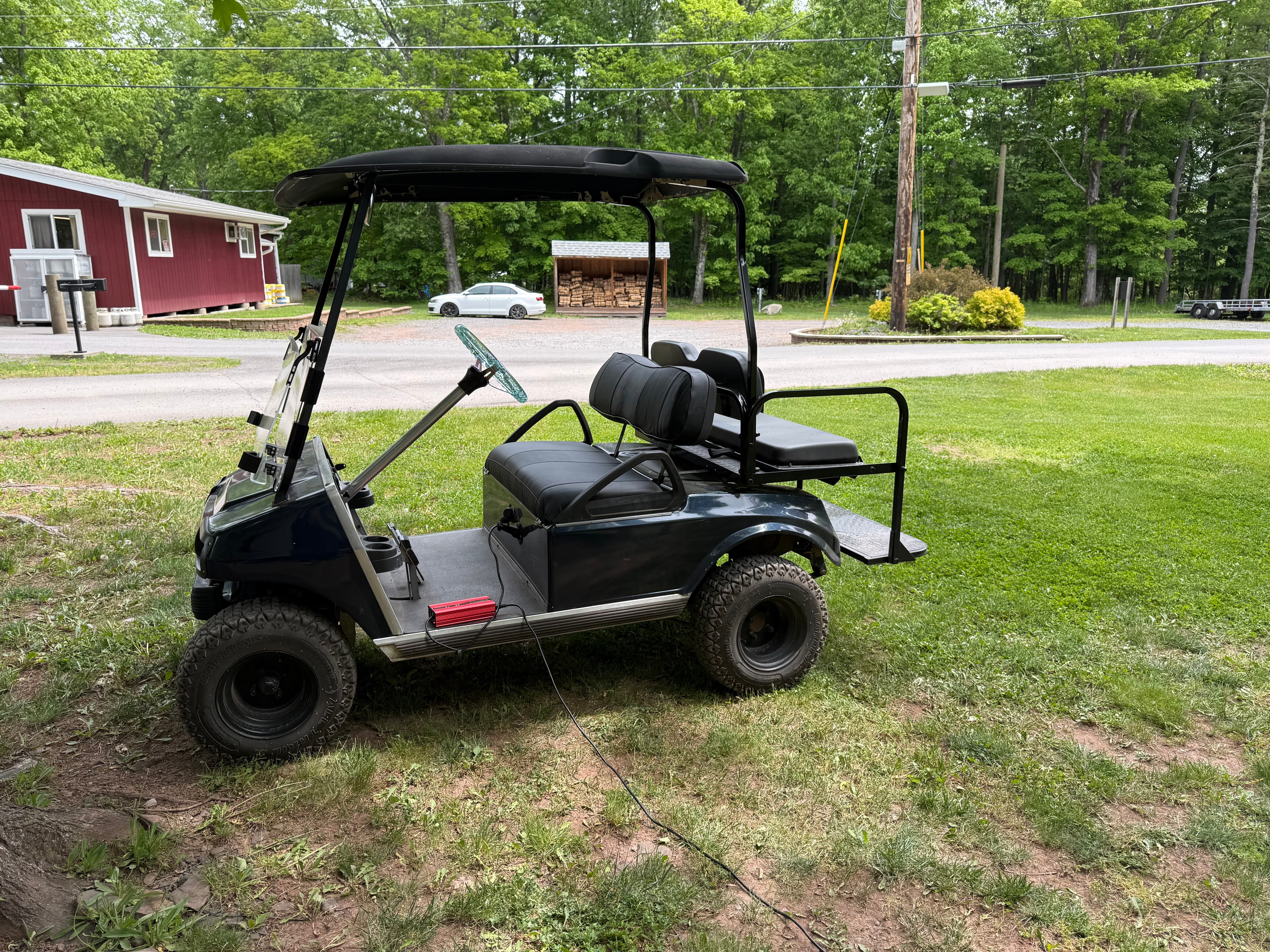 Our golf cart