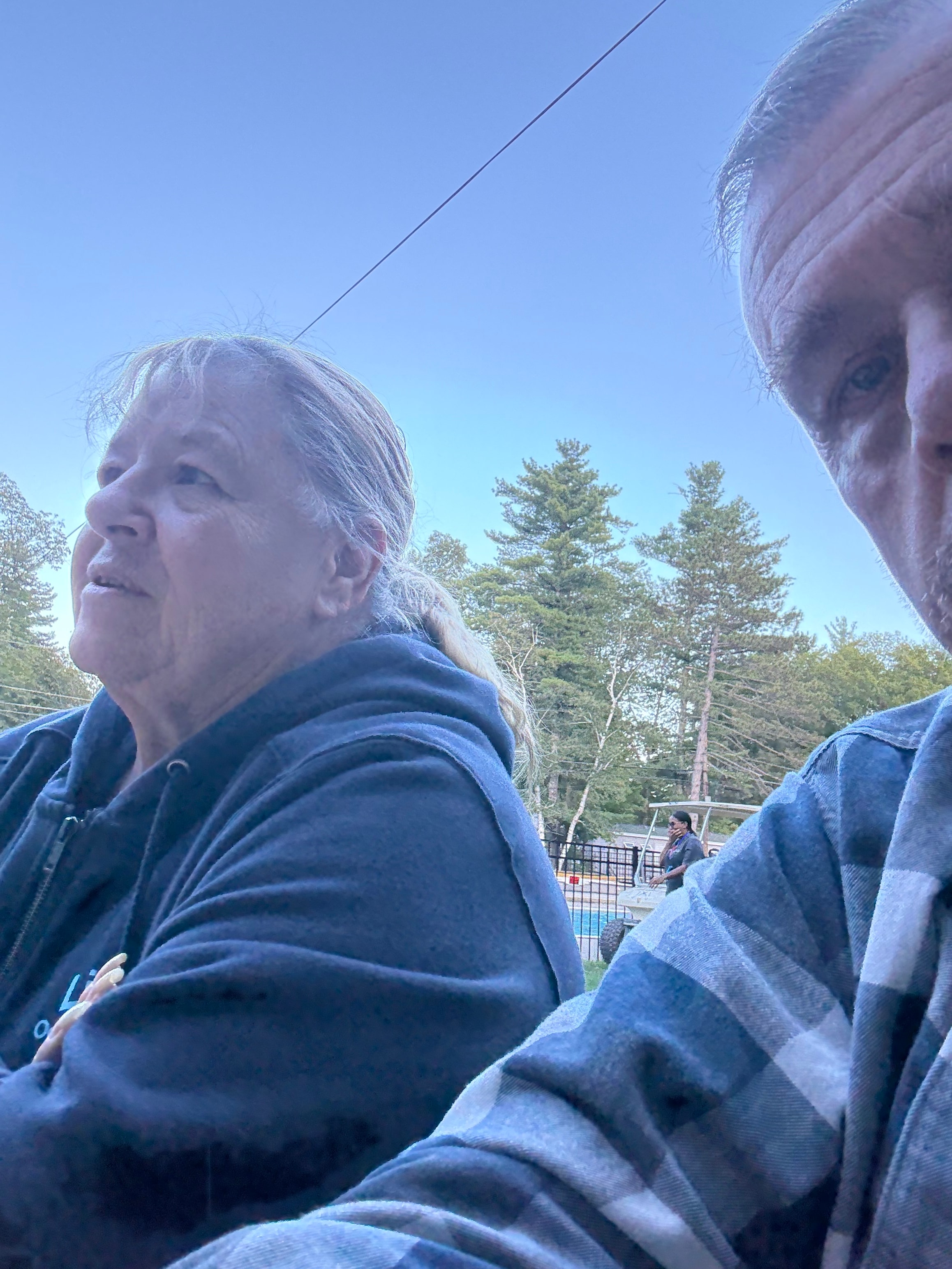 Selfie at the campsite