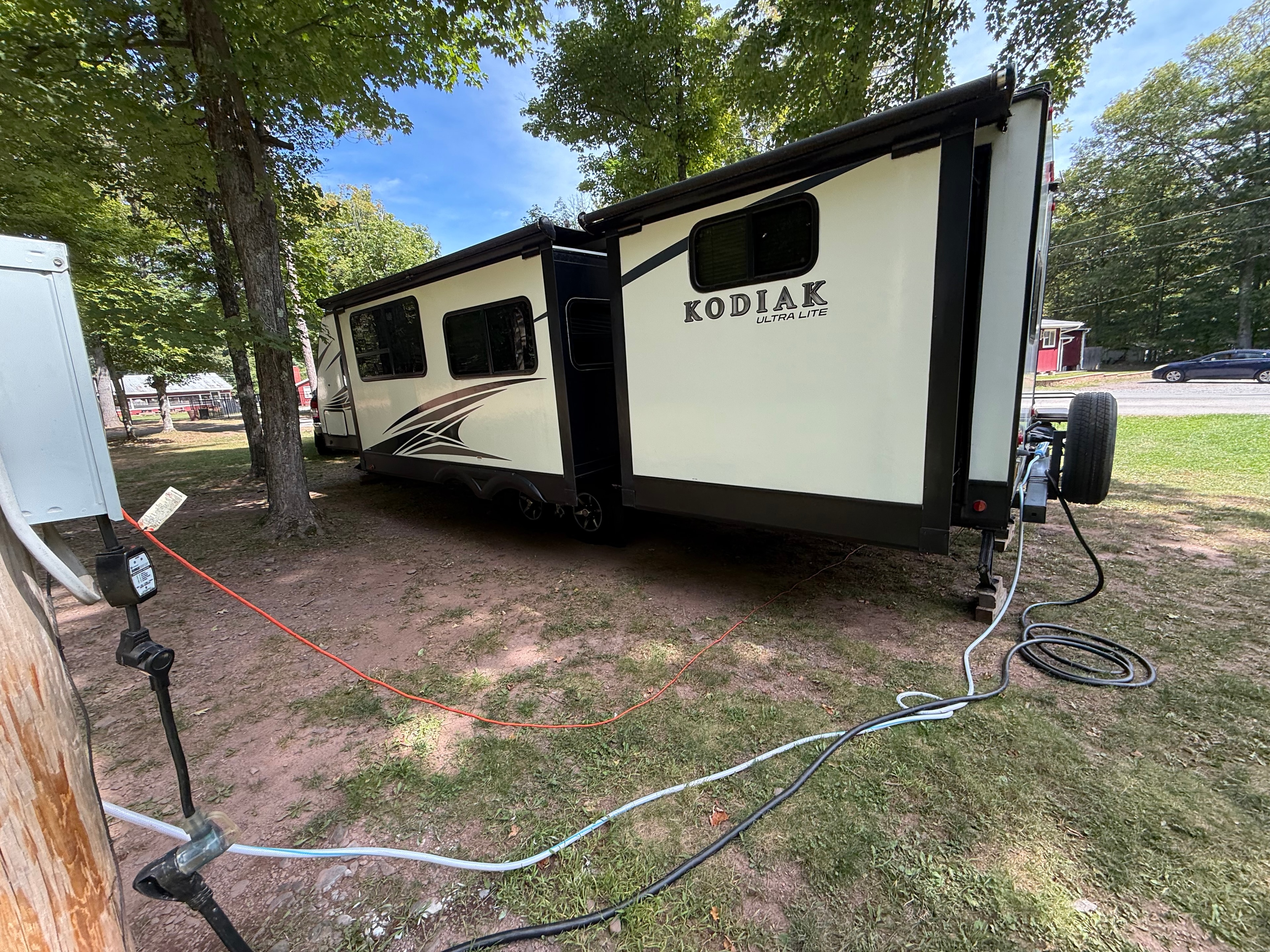 Kodiak Ultra Lite hooked up and ready
