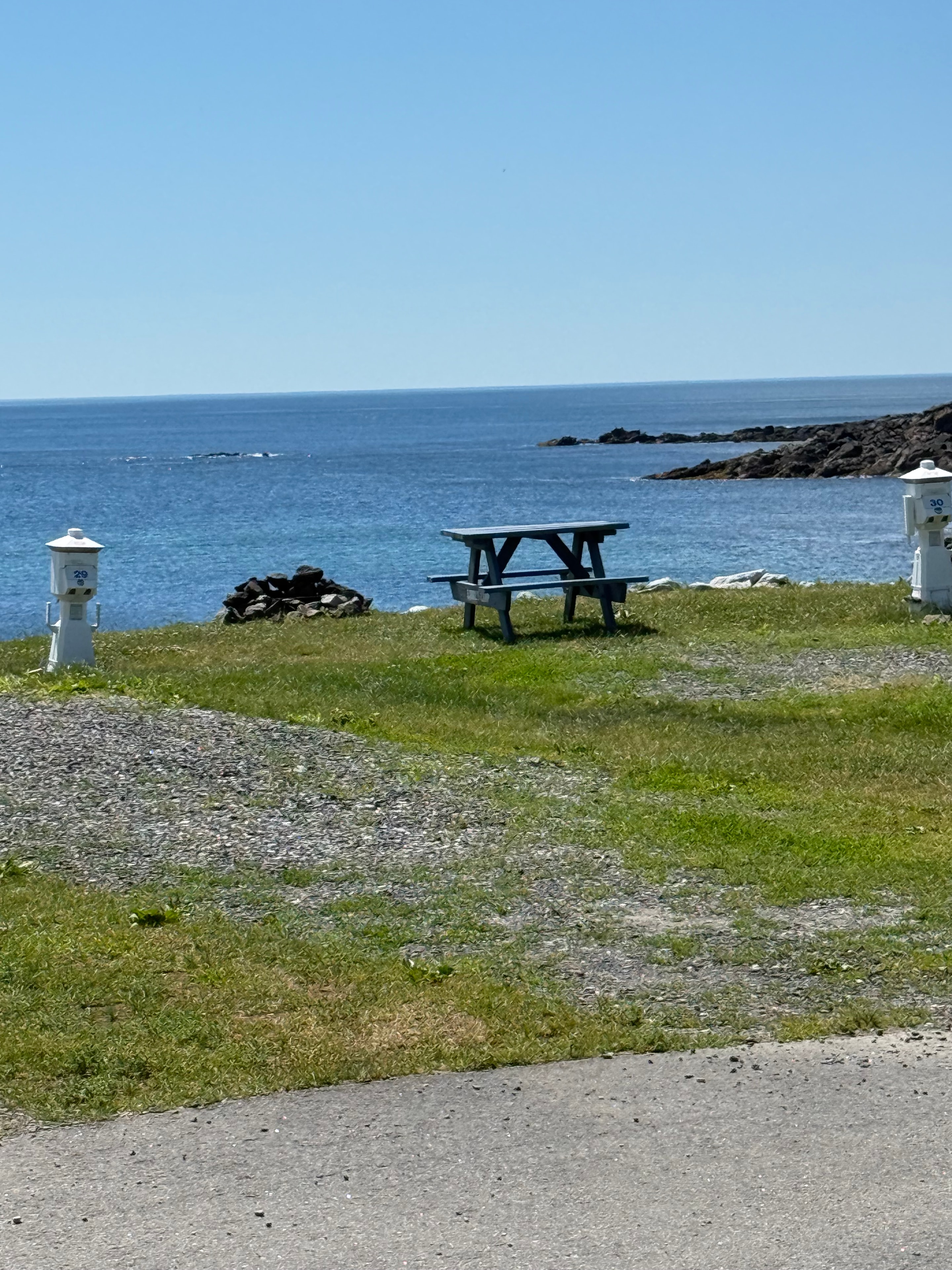 Bench by the sea