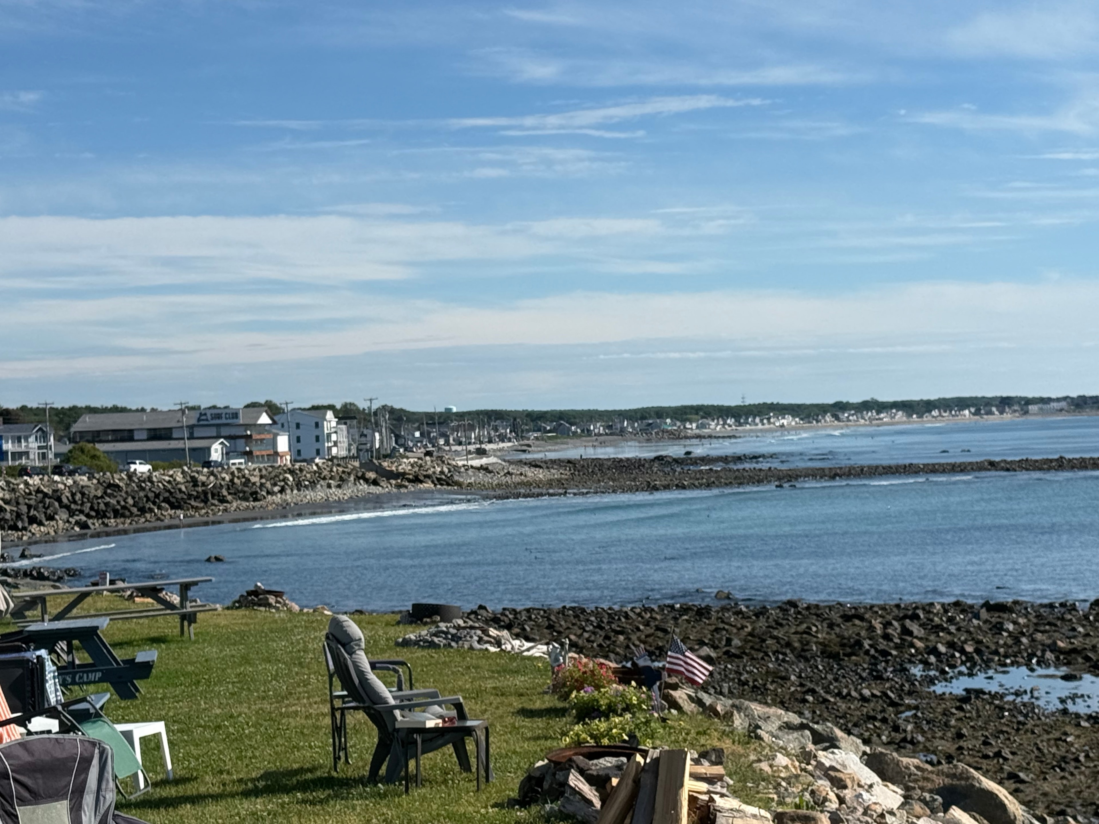 View from the campground