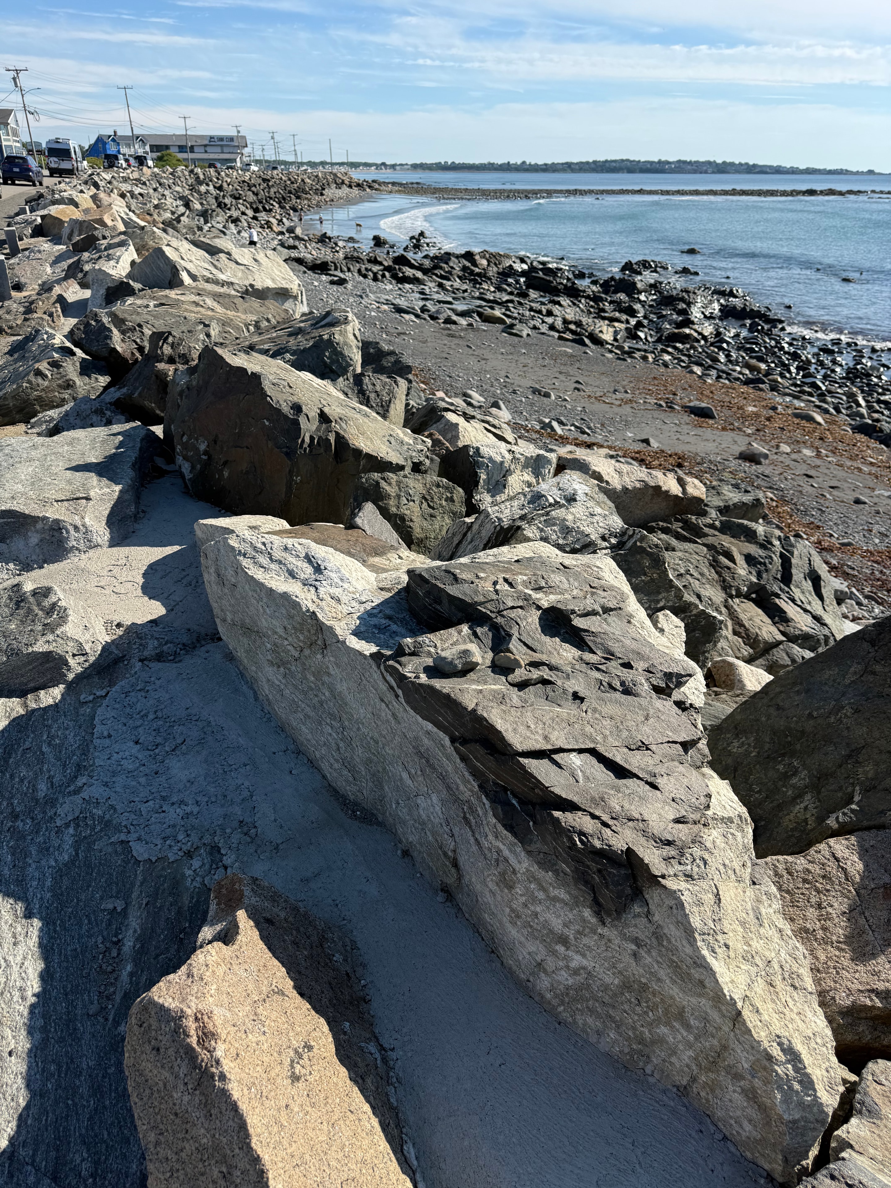 Granite boulders