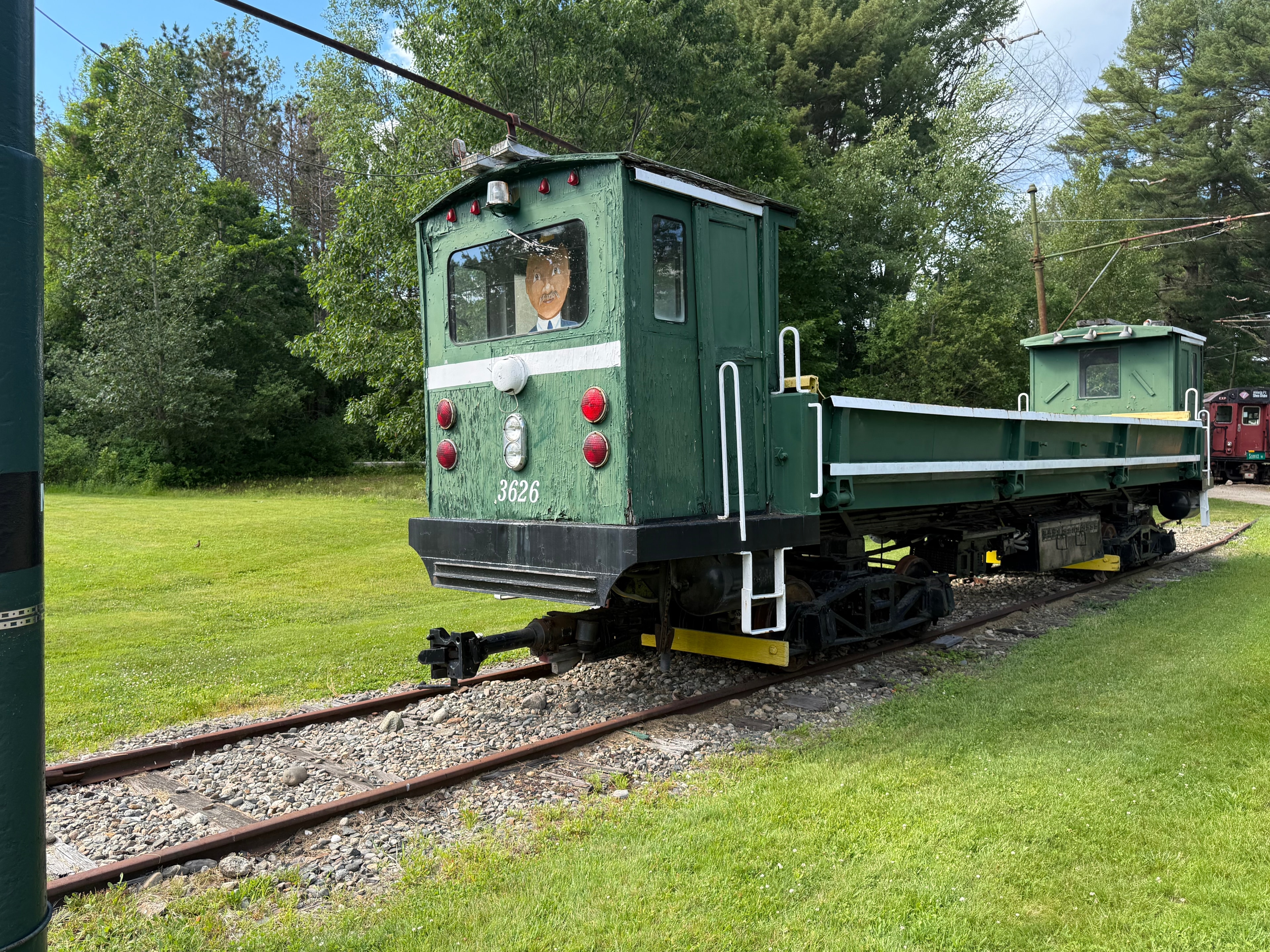 Vintage caboose