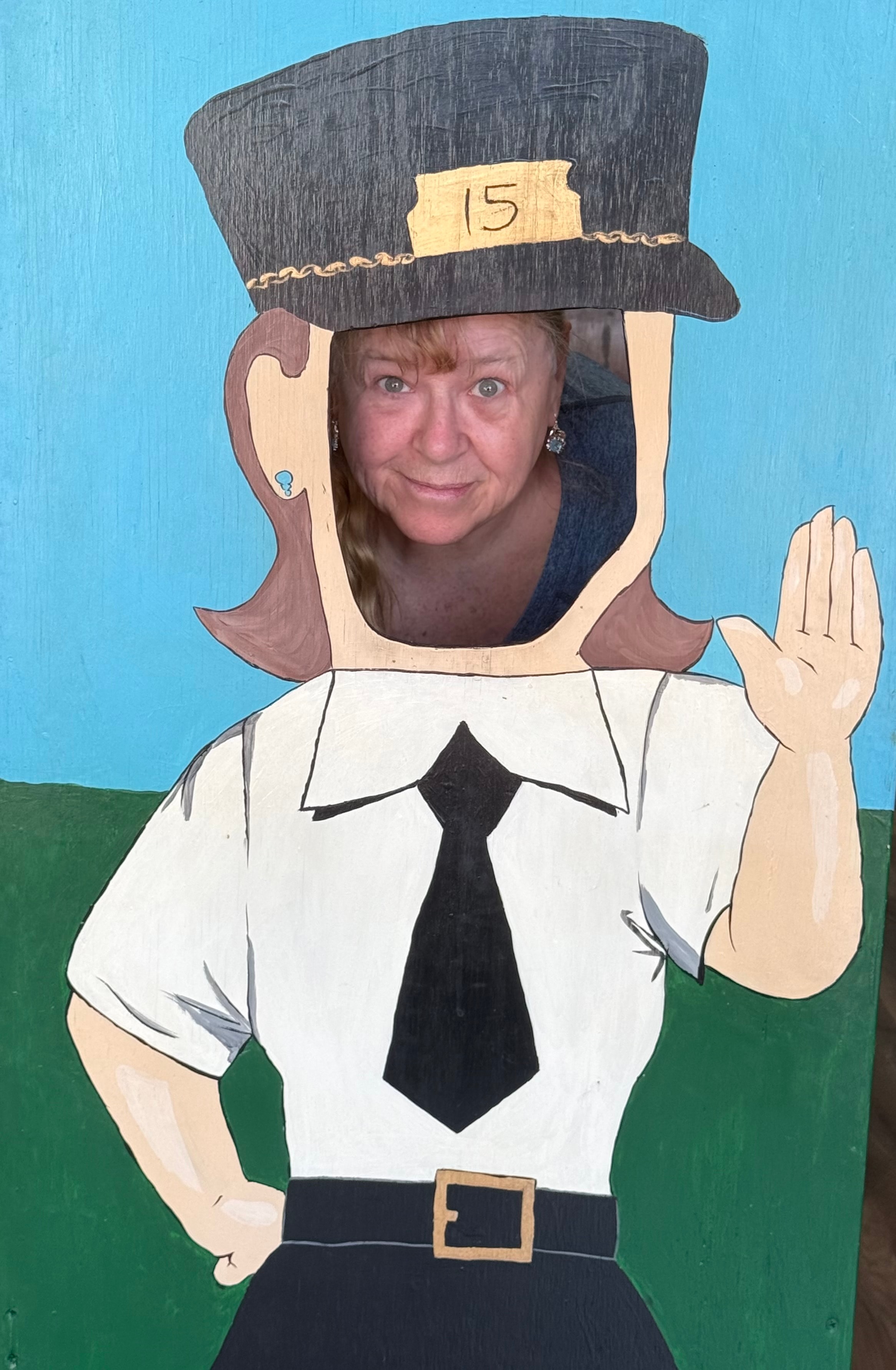 Trolley conductor cutout