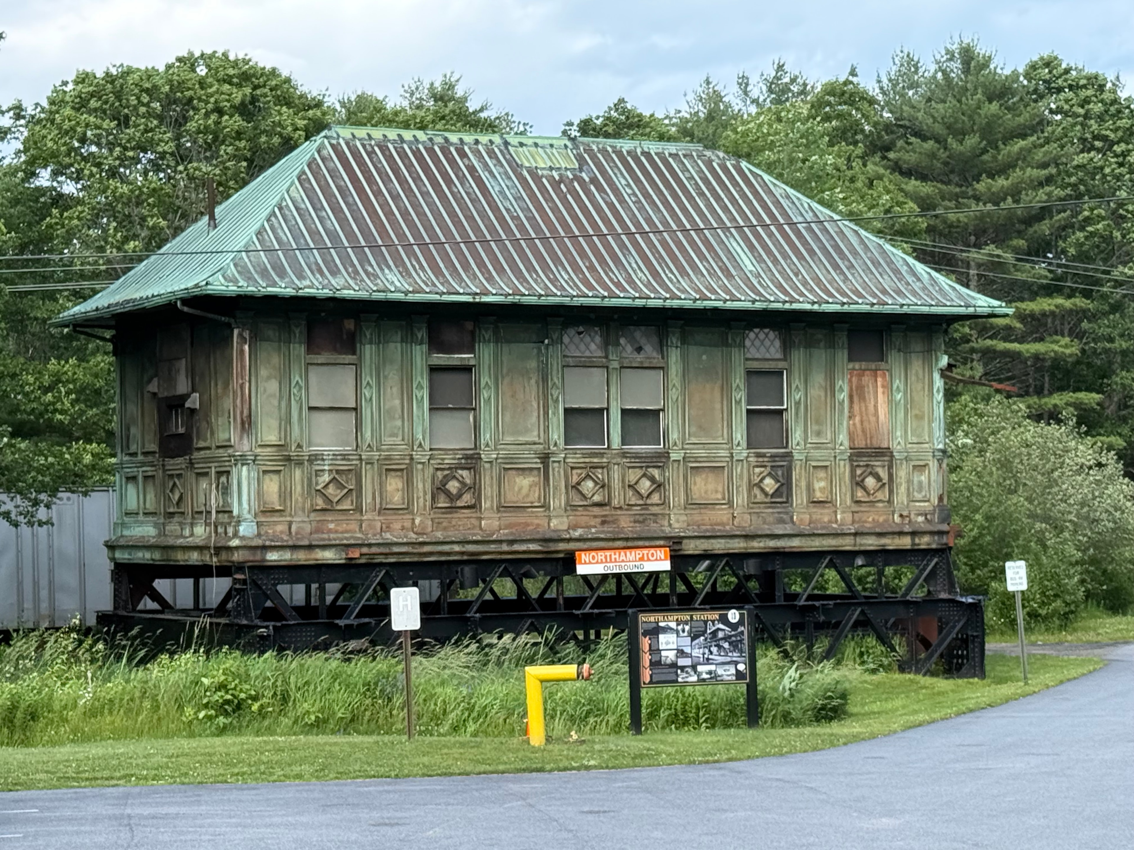 Historic trolley station