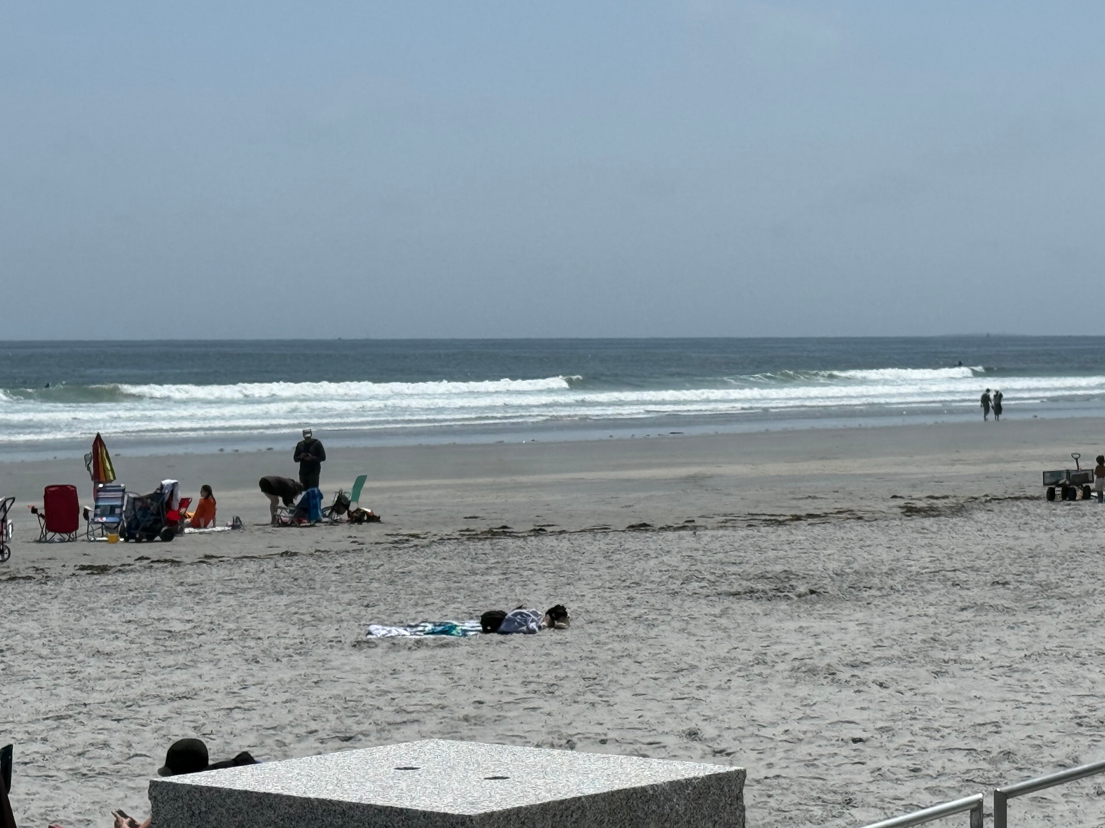 A beautiful beach day at York