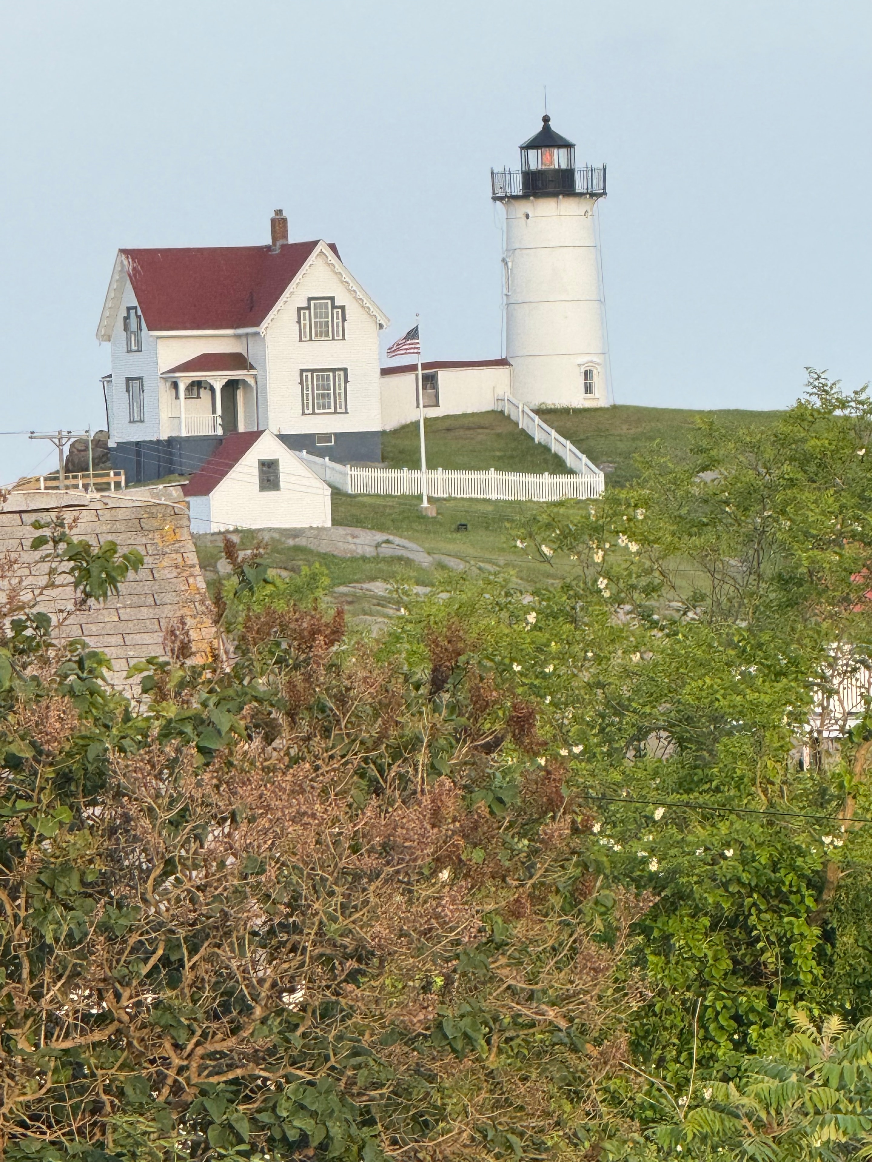 Cape Neddick Lighthouse close-up